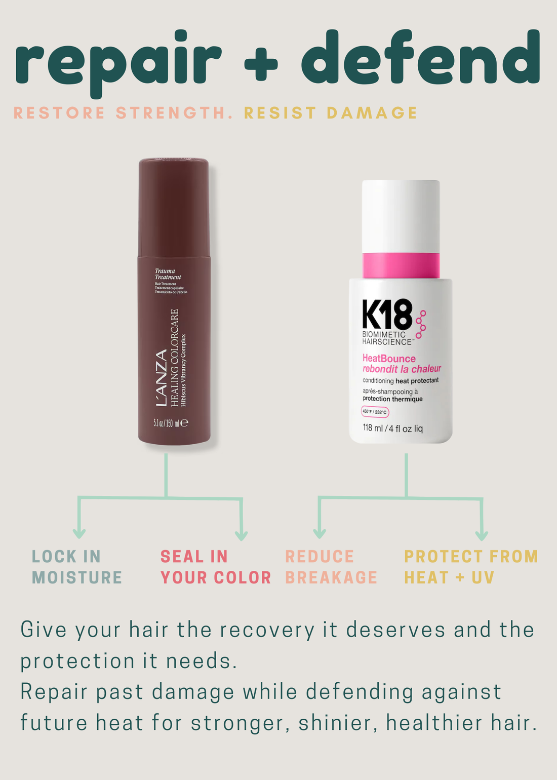 Repair Your Hair Now, Protect It for Later: The Summer Recovery Duo Your Hair Needs