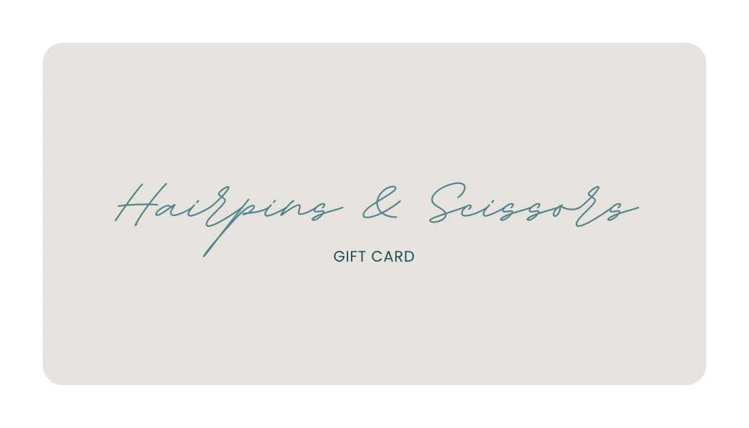 Hairpins & Scissors Gift Card