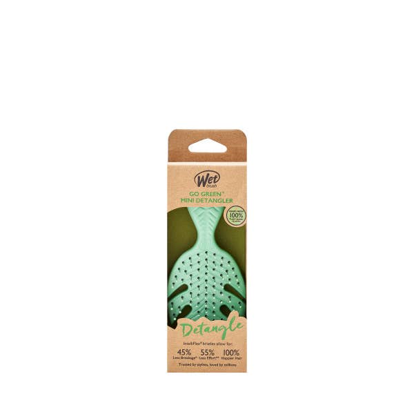 Go Green™ Mini Detangler - Green