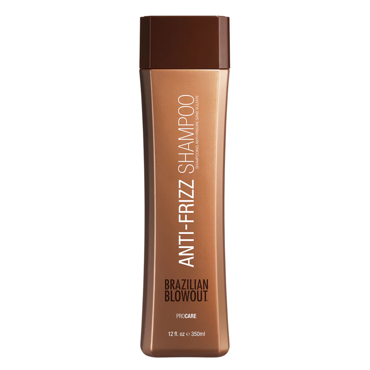 Brazilian Blowout Anti-Frizz Shampoo.