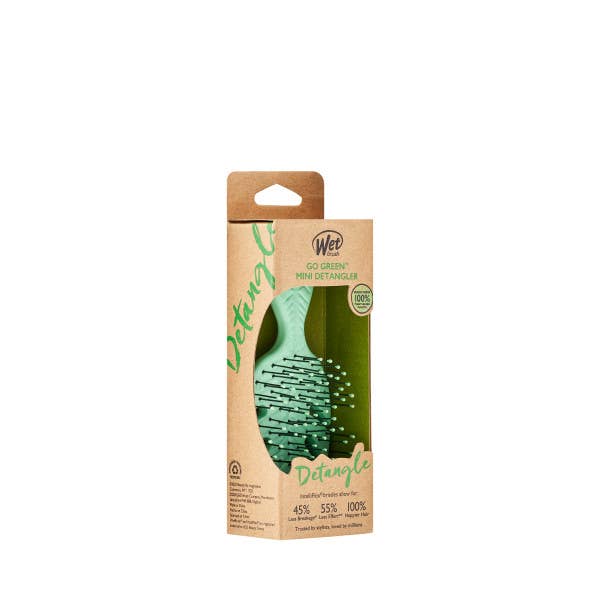 Go Green™ Mini Detangler - Green